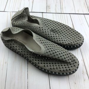 Ilse Jacobsen Hornbak Tulip Slip On Gray